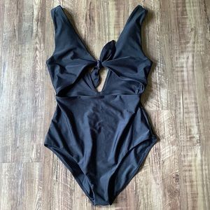 Aerie Black one piece swimsuit